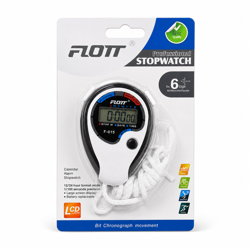 کرونومتر ورزشی حرفهای FLOTT مدل F-015